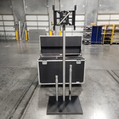 Professional Display Pole Stand – VESA 400 – Available Individually or Package of 8