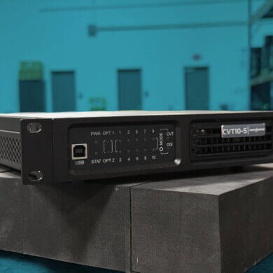 NovaStar CVT-10 Fiber Converter – 10G Single-Mode Fiber to Ethernet Converter for LED Display Systems